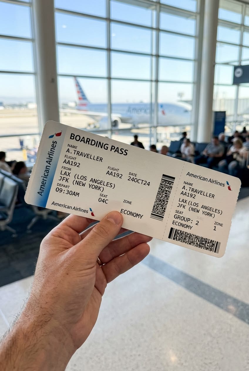 American Airlines · LAX → JFK